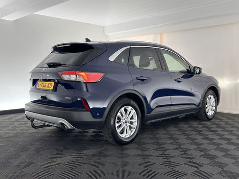 Ford Kuga 2.5 PHEV Titanium X (INCL-BTW) *LEATHER-MICROFIBRE | FULL-LED | DIGI-COCKPIT | ADAPTIVE-CRUISE | BLINDSPOT | PARK-PILOT | CAMERA | NAVI-FULLMAP | HEATED-COMFORT-SEATS | CARPLAY | DAB | LANE-ASSIST | 17"ALU*
