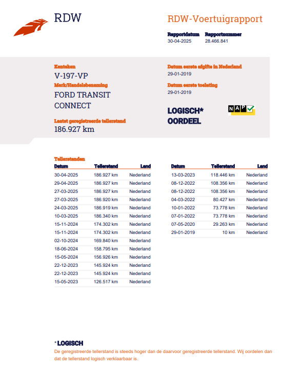 Ford Transit Connect 1.5 EcoBlue L1 Trend AIRCO / CRUISE CONTROLE / TREKHAAK / EURO 6