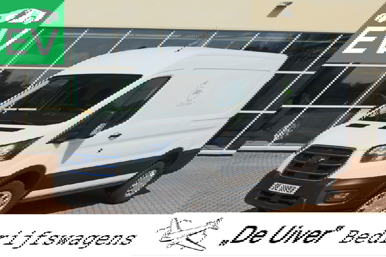 Ford E-Transit 350 L2H2 Trend 68 kWh Pro Power on board, Navigatie, Adaptieve Cruise, 360 camera