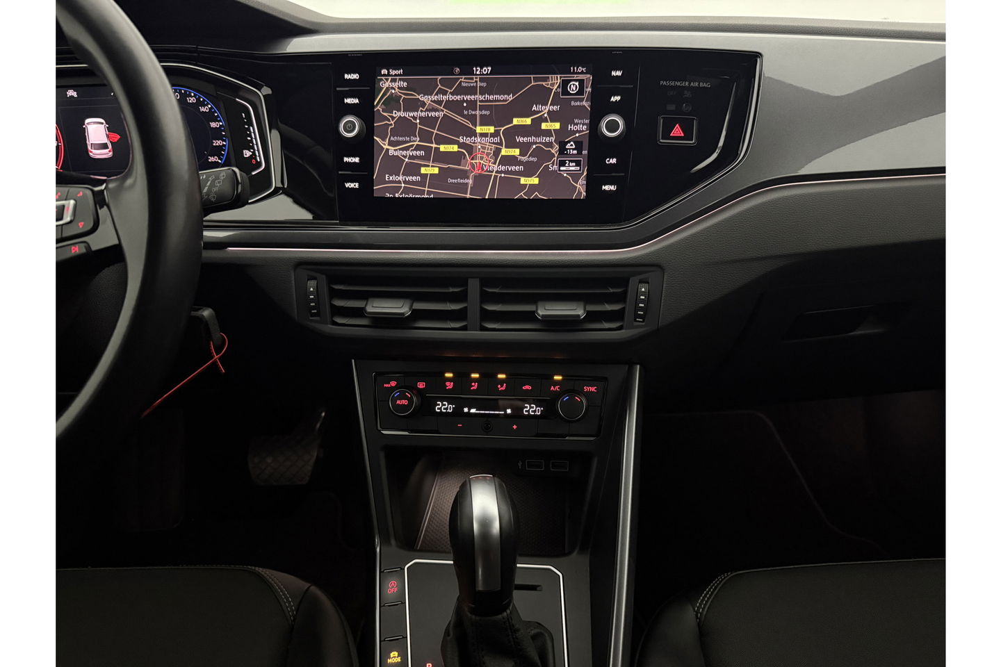 Volkswagen Polo 1.5 TSI R-line DSG 150PK Carplay Virtual LED Clima Adapive-Cruise Navi PDC 16"LMV