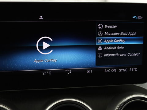 Mercedes-Benz C-Klasse 300e AMG Night | Adaptive cruise | Stoelverwarming | Carplay | Leder/Alcantara | Camera | Navigatie | Full LED