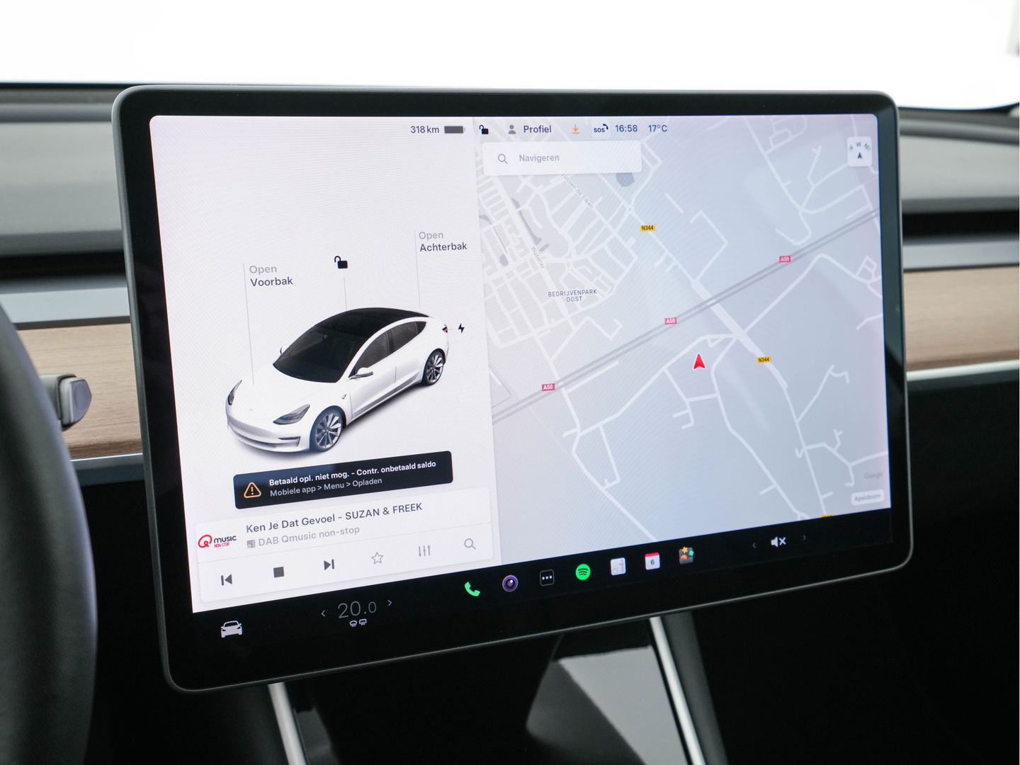 Tesla Model 3 Standard RWD Plus 60 kWh [ 3-Fase ] (INCL-BTW) Aut. *PANO | AUTO-PILOT | NAPPA-LEATHER | KEYLESS | FULL-LED | MEMORY-PACK | SURROUND-VIEW | DAB | CARPLAY | DIGI-COCKPIT | LANE-ASSIST | COMFORT-SEATS | 19"ALU*