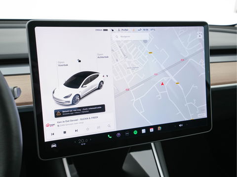Tesla Model 3 Standard RWD Plus 60 kWh [ 3-Fase ] (INCL-BTW) Aut. *PANO | AUTO-PILOT | NAPPA-LEATHER | KEYLESS | FULL-LED | MEMORY-PACK | SURROUND-VIEW | DAB | CARPLAY | DIGI-COCKPIT | LANE-ASSIST | COMFORT-SEATS | 19"ALU*