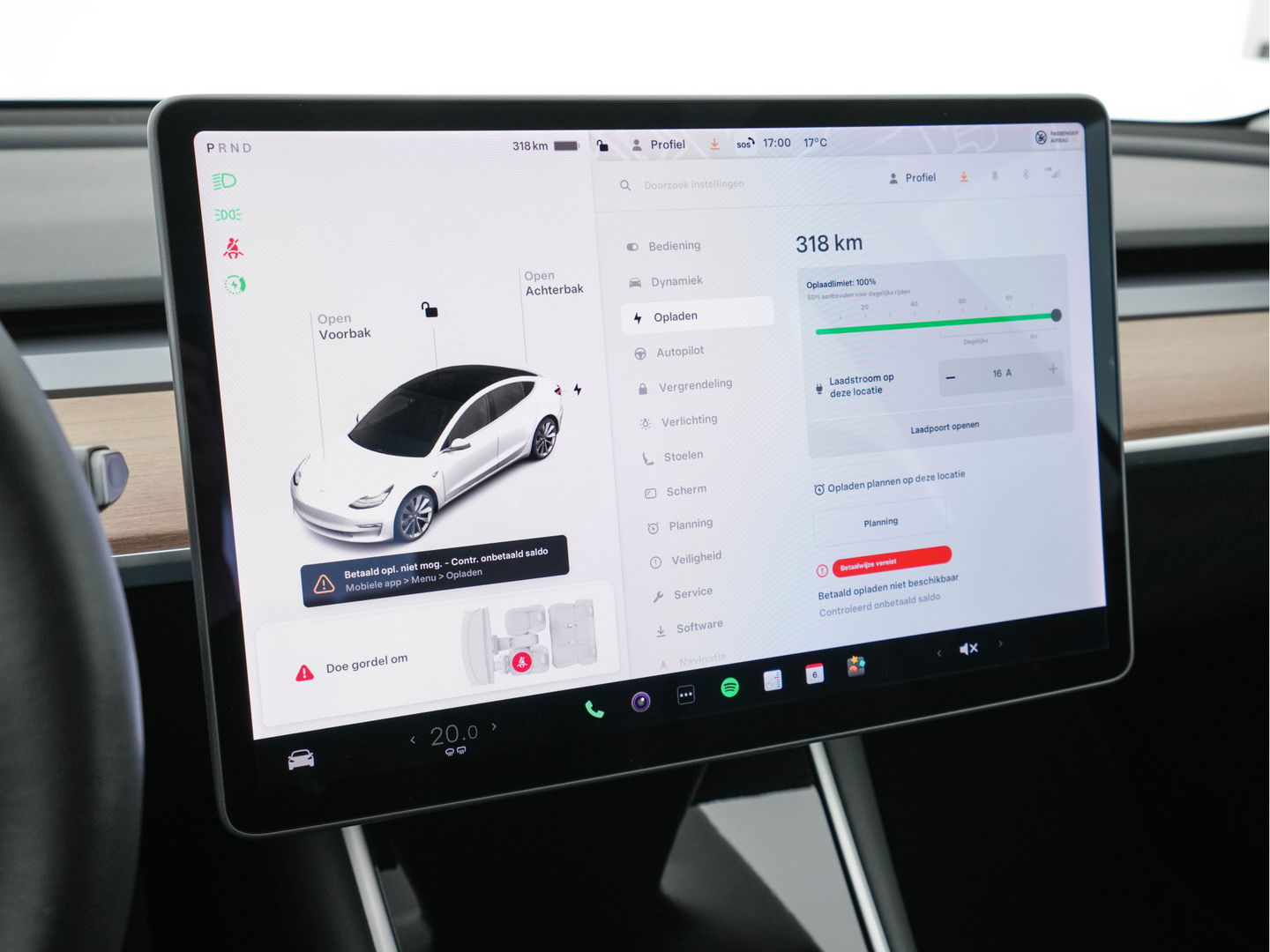 Tesla Model 3 Standard RWD Plus 60 kWh [ 3-Fase ] (INCL-BTW) Aut. *PANO | AUTO-PILOT | NAPPA-LEATHER | KEYLESS | FULL-LED | MEMORY-PACK | SURROUND-VIEW | DAB | CARPLAY | DIGI-COCKPIT | LANE-ASSIST | COMFORT-SEATS | 19"ALU*