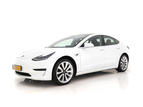 Tesla Model 3 Standard RWD Plus 60 kWh [ 3-Fase ] (INCL-BTW) Aut. *PANO | AUTO-PILOT | NAPPA-LEATHER | KEYLESS | FULL-LED | MEMORY-PACK | SURROUND-VIEW | DAB | CARPLAY | DIGI-COCKPIT | LANE-ASSIST | COMFORT-SEATS | 19"ALU*
