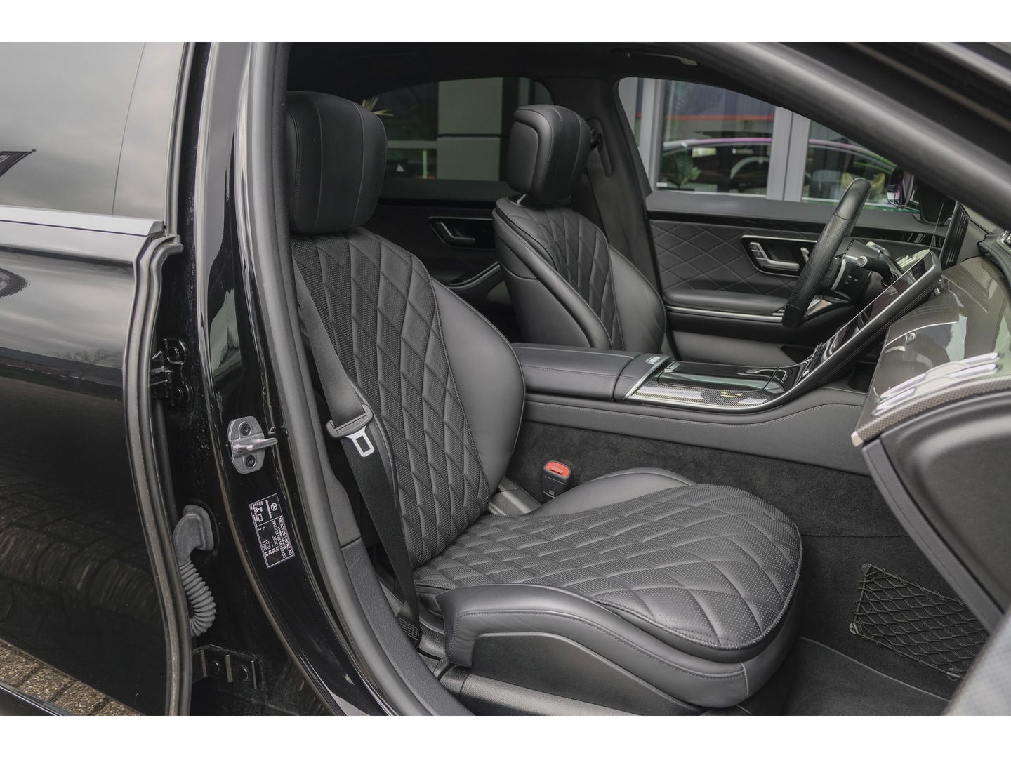Mercedes-Benz S-Klasse S580e Lang AMG 510pk Custom Panoramadak *BTW* 4-wielsturing Leder exclusief Burmester 22" LMV  LMV