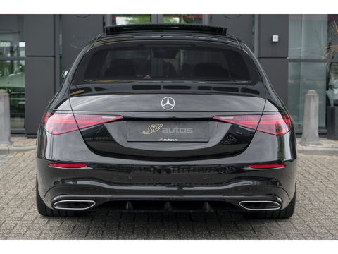 Mercedes-Benz S-Klasse S580e Lang AMG 510pk Custom Panoramadak *BTW* 4-wielsturing Leder exclusief Burmester 22" LMV  LMV