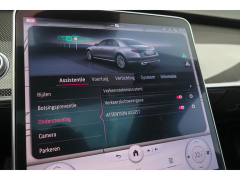 Mercedes-Benz S-Klasse S580e Lang AMG 510pk Custom Panoramadak *BTW* 4-wielsturing Leder exclusief Burmester 22" LMV  LMV