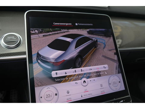 Mercedes-Benz S-Klasse S580e Lang AMG 510pk Custom Panoramadak *BTW* 4-wielsturing Leder exclusief Burmester 22" LMV  LMV