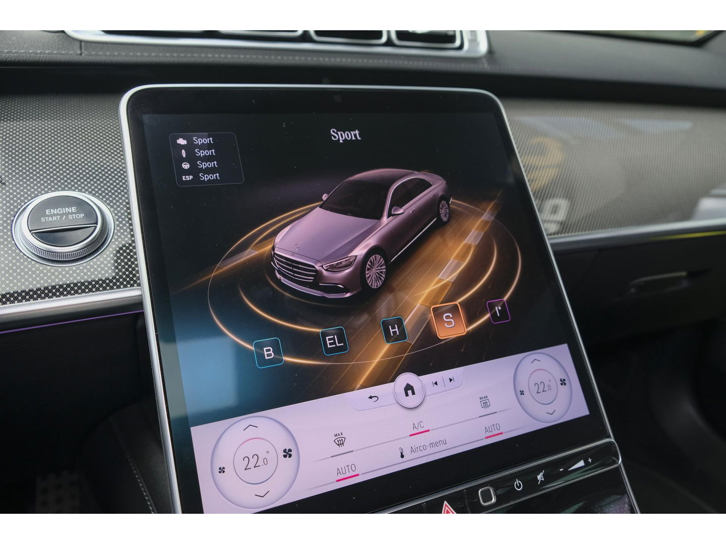 Mercedes-Benz S-Klasse S580e Lang AMG 510pk Custom Panoramadak *BTW* 4-wielsturing Leder exclusief Burmester 22" LMV  LMV