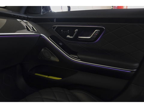 Mercedes-Benz S-Klasse S580e Lang AMG 510pk Custom Panoramadak *BTW* 4-wielsturing Leder exclusief Burmester 22" LMV  LMV