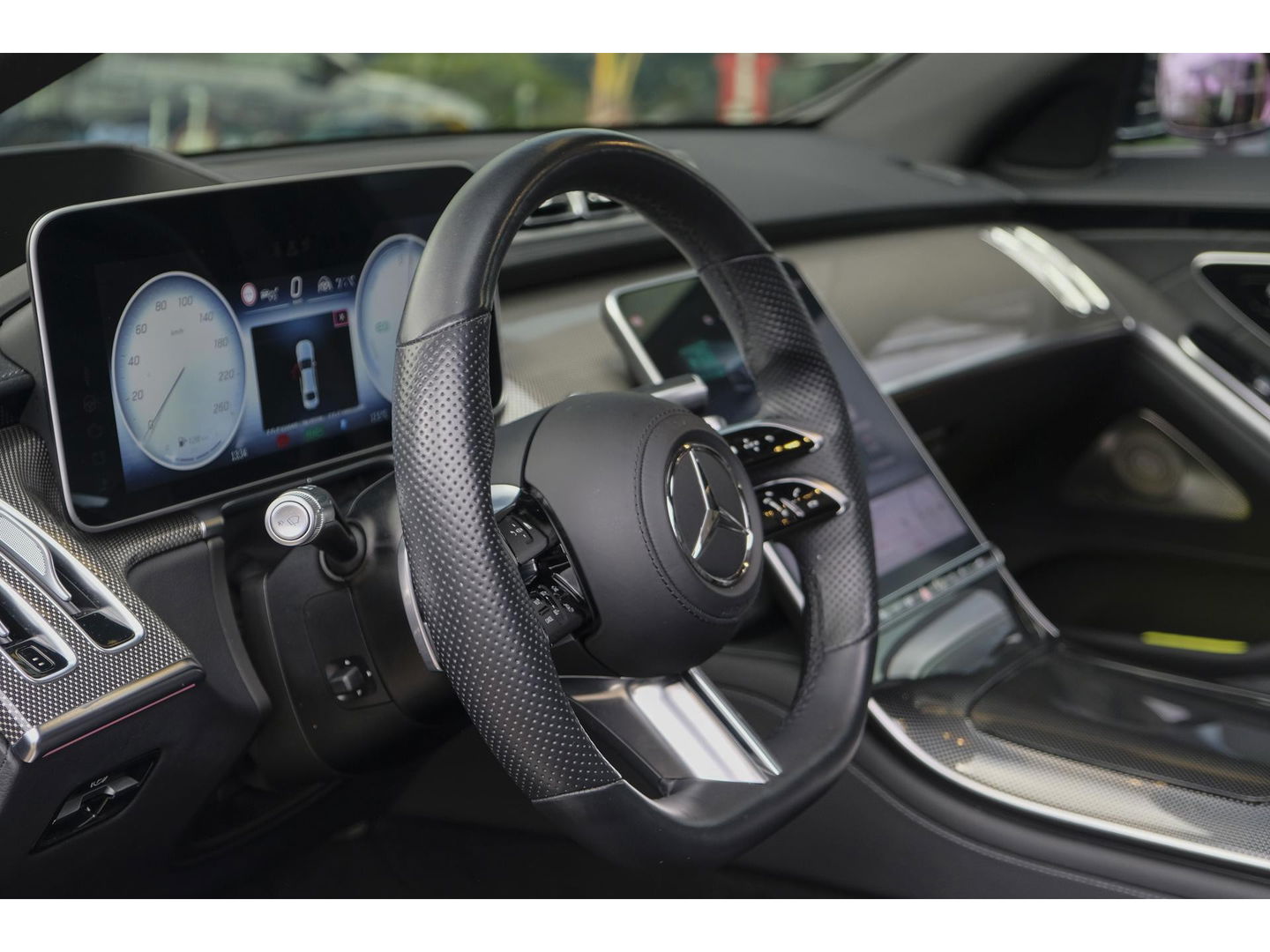 Mercedes-Benz S-Klasse S580e Lang AMG 510pk Custom Panoramadak *BTW* 4-wielsturing Leder exclusief Burmester 22" LMV  LMV