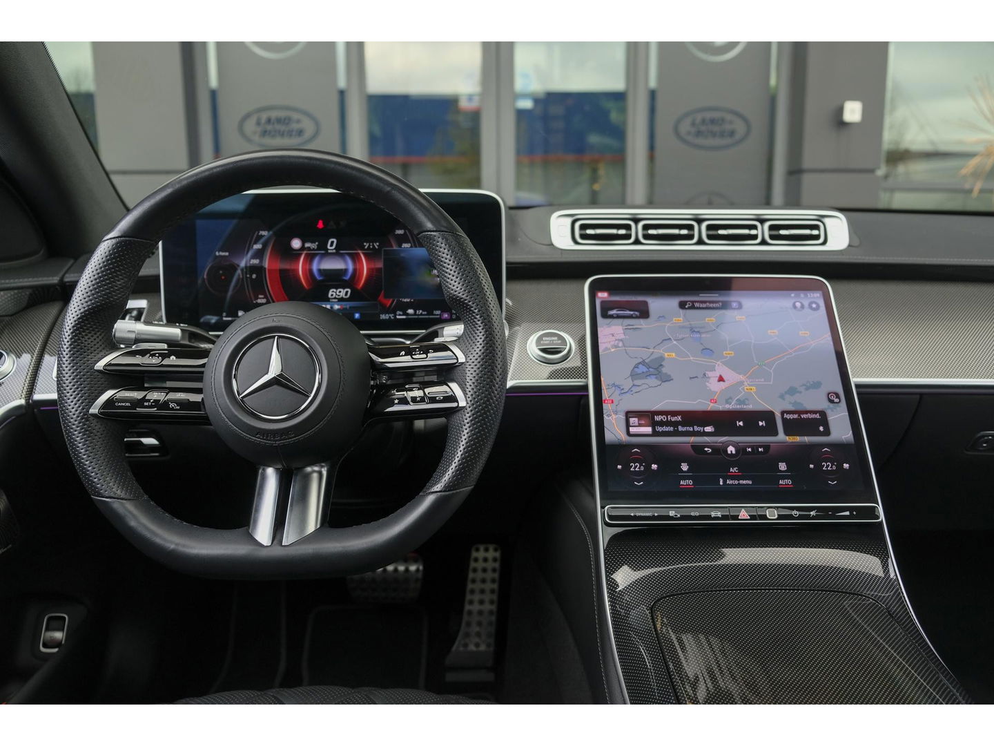 Mercedes-Benz S-Klasse S580e Lang AMG 510pk Custom Panoramadak *BTW* 4-wielsturing Leder exclusief Burmester 22" LMV LMV