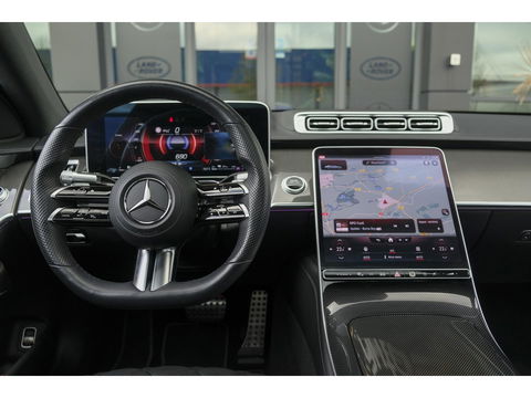 Mercedes-Benz S-Klasse S580e Lang AMG 510pk Custom Panoramadak *BTW* 4-wielsturing Leder exclusief Burmester 22" LMV  LMV