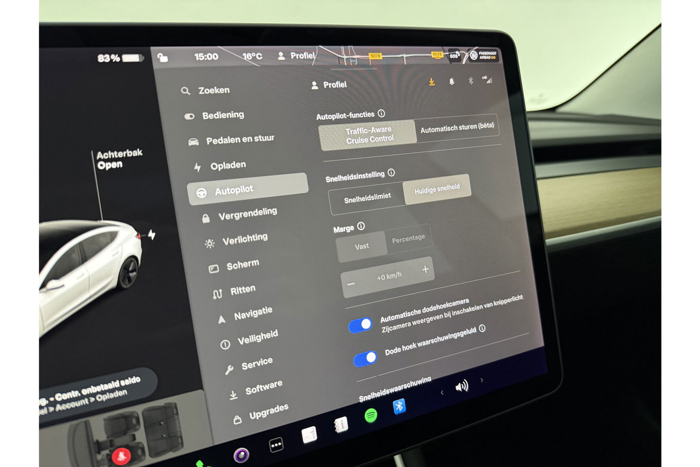 Tesla Model 3 Standard RWD Plus 60 kWh 238PK Autopilot Camera LED Panoview Clima Cruise Navi PDC Memory-seat 18''LMV