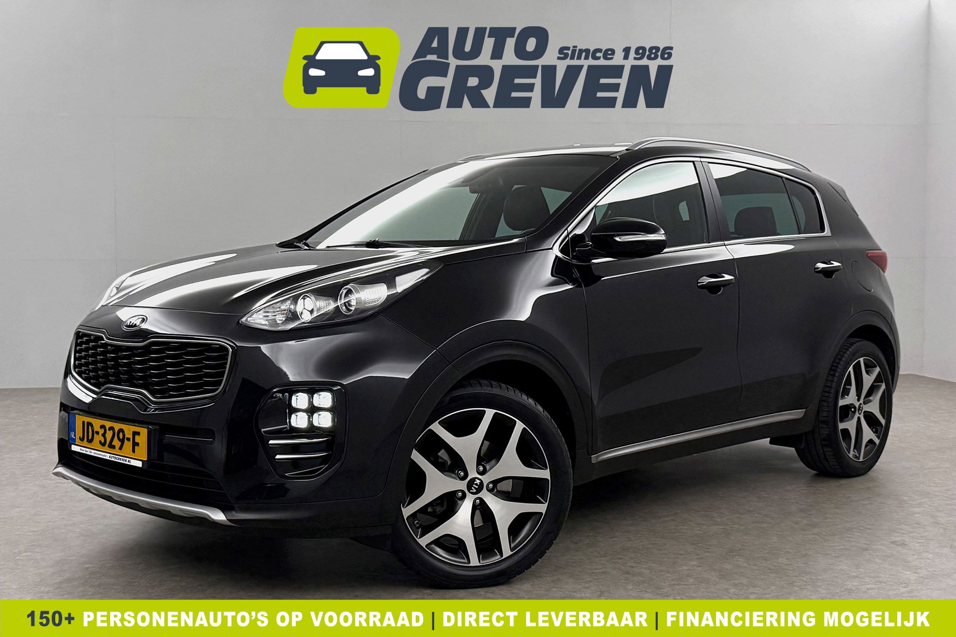 Kia Sportage 1.6 T-GDI GT-Line 177PK Camera LED Trekhaak Cruise Clima Leder Navi PDC 19"LMV