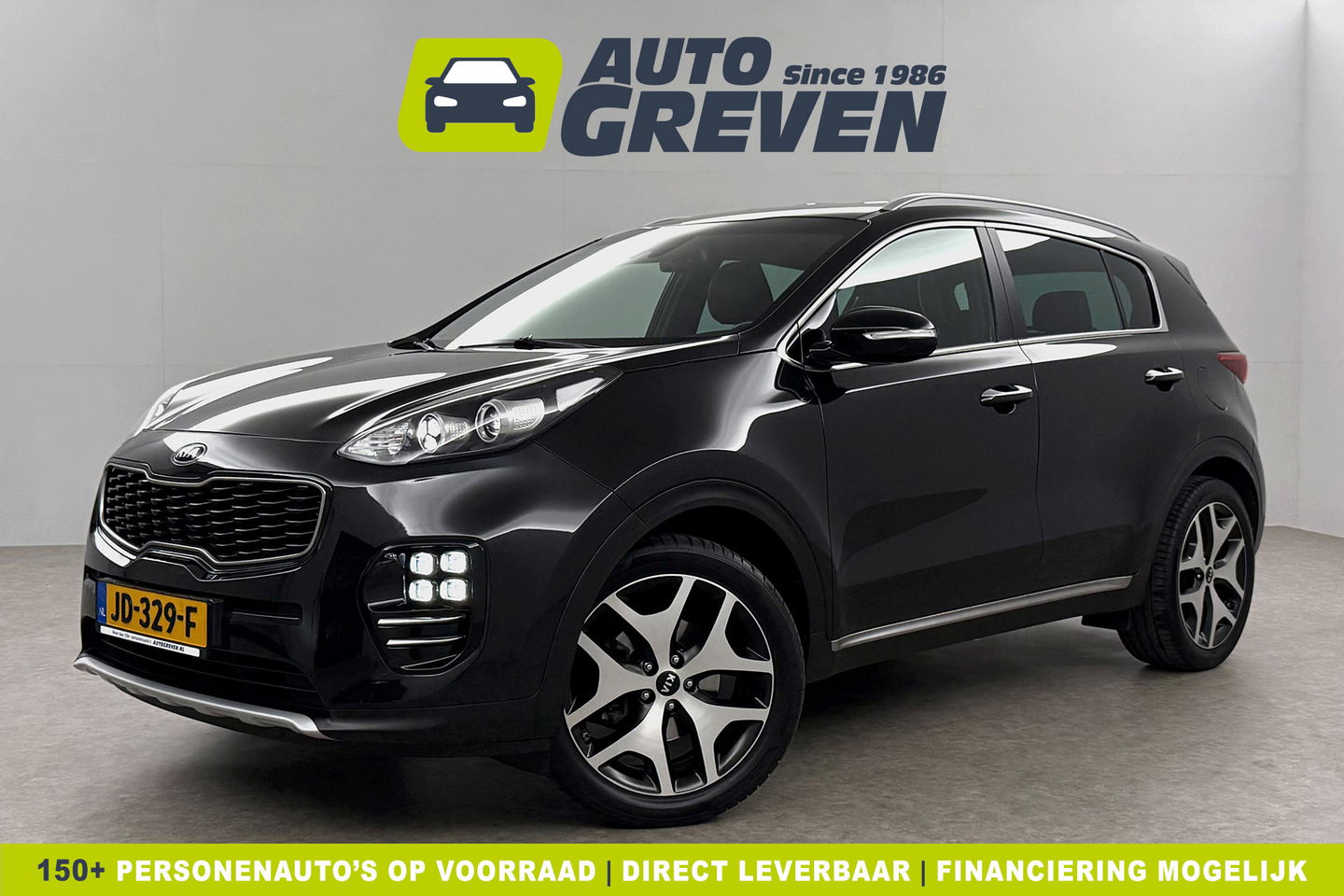 Kia Sportage 1.6 T-GDI GT-Line 177PK Camera LED Trekhaak Cruise Clima Leder Navi PDC 19"LMV