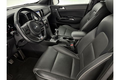 Kia Sportage 1.6 T-GDI GT-Line 177PK Camera LED Trekhaak Cruise Clima Leder Navi PDC 19"LMV