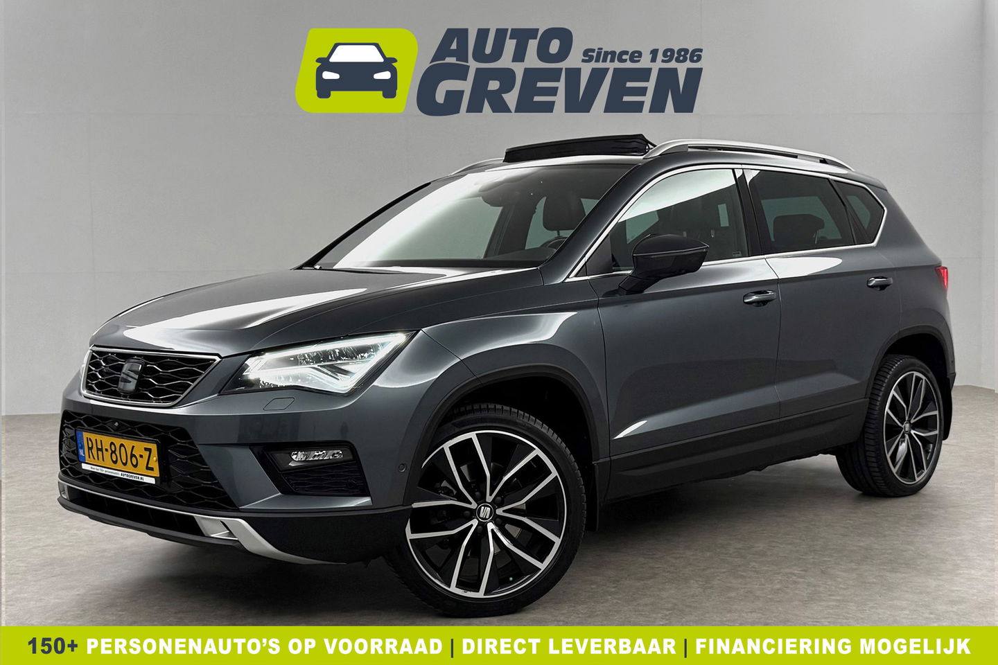 SEAT Ateca 1.4 EcoTSI Xcellence 150PK Pano Sfeer Carplay Clima Cruise 360Camera Navi 19"LMV LED PDC