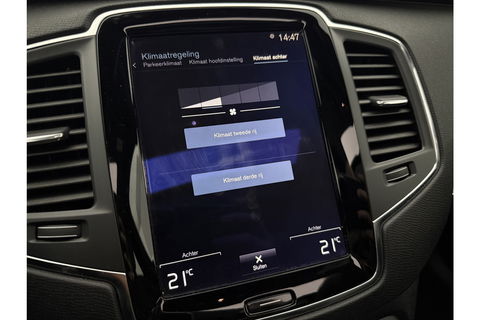 Volvo XC90 2.0 T8 Twin Engine AWD Inscription 7P 358PK Pano Trekhaak Carplay LED Virtual Camera Clima Cruise Navi PDC 21''LMV