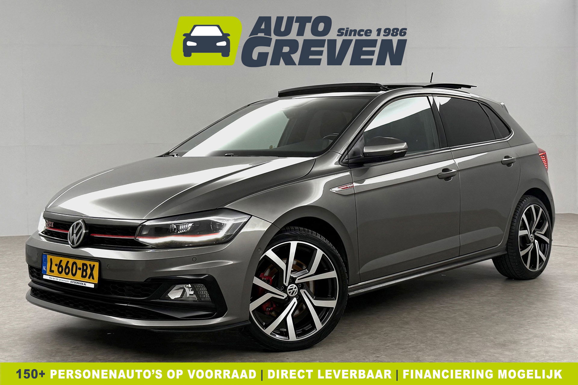 Volkswagen Polo 2.0 TSI GTI | beats-audio | 200PK Pano LED DSG Virtual Camera Carplay Clima Cruise Navi PDC 18''LMV
