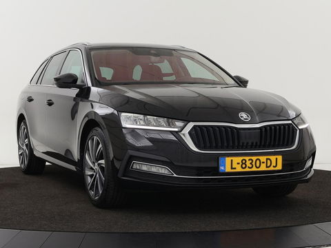 Škoda Octavia Combi 1.0 e-TSI Business Edition Plus | Apple Carplay | Cruise Control Adaptief | Navi | Sfeerverlichting |  Dodehoek Detectie | Stoelverwarming