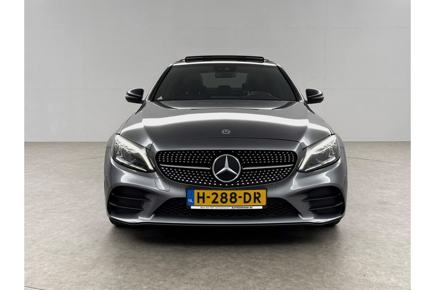 Mercedes-Benz C-Klasse 180 AMG 157PK Pano Sfeerverl. Virtual LED 18"LMV Clima Cruise Camera Carplay Navi PDC