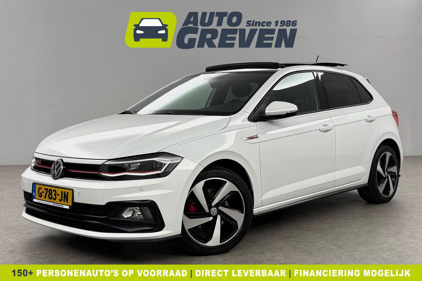 Volkswagen Polo 2.0 TSI GTI 200PK DSG Pano LED Virtual Camera  Clima Cruise Carplay 17''LMV Navi PDC
