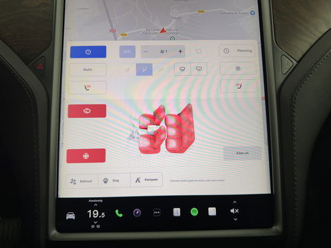 Tesla Model X 100D AWD [ 3-Fase ] Aut. *PANO-WINDOW | AUTO-PILOT | FULL-LEATHER | TOWBAR | CCS-FASTLOADER | NAVI-FULLMAP | FULL-LED | AIR-SUSPENSION | DIGI-COCKPIT | KEYLESS | CAMERA | DAB+ | HEATED-COMFORT-SEATS | 20''ALU*