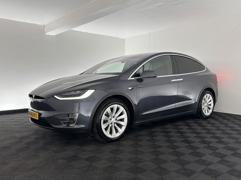Tesla Model X 100D AWD [ 3-Fase ] Aut. *PANO-WINDOW | AUTO-PILOT | FULL-LEATHER | TOWBAR | CCS-FASTLOADER | NAVI-FULLMAP | FULL-LED | AIR-SUSPENSION | DIGI-COCKPIT | KEYLESS | CAMERA | DAB+ | HEATED-COMFORT-SEATS | 20''ALU*