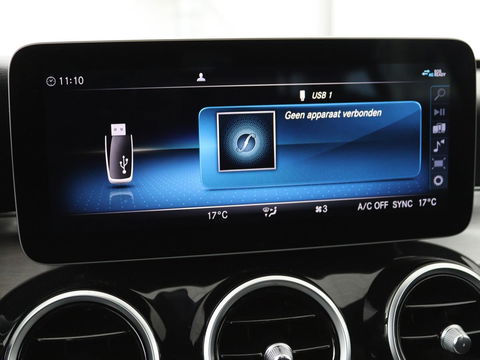 Mercedes-Benz C-Klasse 300de AMG | Head-Up | Adaptive cruise | Stoelverwarming | Carplay | Leder/Alcantara | Memory | Sfeerverlichting | Keyless | Navigatie