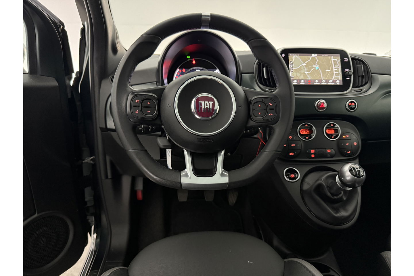 Fiat 500 0.9 TwinAir Turbo Rockstar LED Pano View Clima Cruise Navi PDC 15"LMV