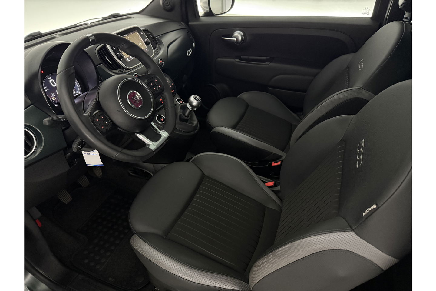 Fiat 500 0.9 TwinAir Turbo Rockstar LED Pano View Clima Cruise Navi PDC 15"LMV