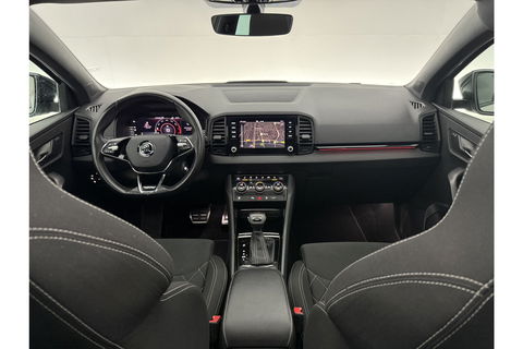 Škoda Karoq 1.5 TSI 150PK DSG Pano LED Sfeer Trekhaak Virtual Canton-Audio Camera Carplay Cruise Clima Navi 19"LMV