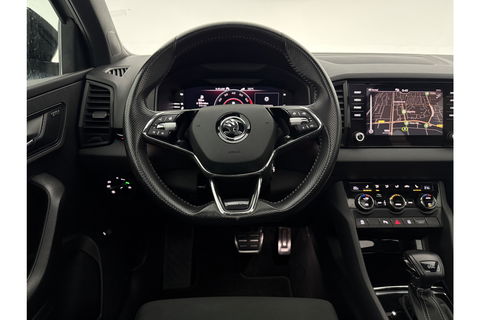 Škoda Karoq 1.5 TSI 150PK DSG Pano LED Sfeer Trekhaak Virtual Canton-Audio Camera Carplay Cruise Clima Navi 19"LMV