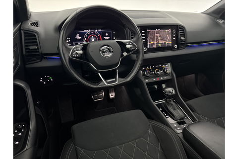 Škoda Karoq 1.5 TSI 150PK DSG Pano LED Sfeer Trekhaak Virtual Canton-Audio Camera Carplay Cruise Clima Navi 19"LMV