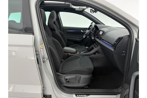 Škoda Karoq 1.5 TSI 150PK DSG Pano LED Sfeer Trekhaak Virtual Canton-Audio Camera Carplay Cruise Clima Navi 19"LMV
