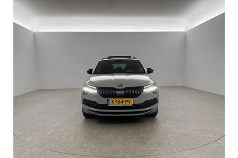 Škoda Karoq 1.5 TSI 150PK DSG Pano LED Sfeer Trekhaak Virtual Canton-Audio Camera Carplay Cruise Clima Navi 19"LMV