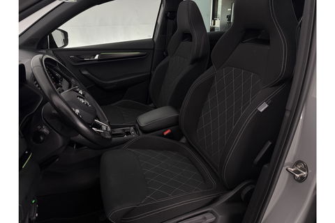 Škoda Karoq 1.5 TSI 150PK DSG Pano LED Sfeer Trekhaak Virtual Canton-Audio Camera Carplay Cruise Clima Navi 19"LMV