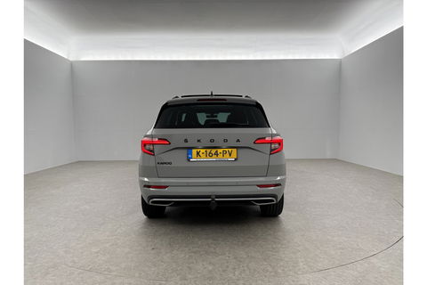 Škoda Karoq 1.5 TSI 150PK DSG Pano LED Sfeer Trekhaak Virtual Canton-Audio Camera Carplay Cruise Clima Navi 19"LMV