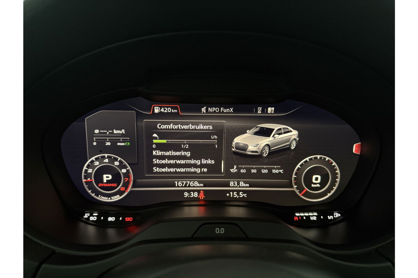 Audi A3 35 TFSI S-Line 150PK Pano LED Carplay Virtual Clima Cruise Navi PDC 18''LMV