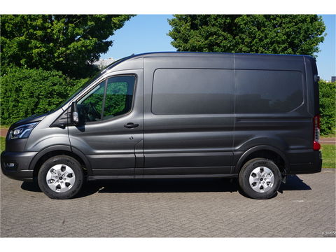 Ford Transit 350M L2H2 Limited AUT-8 165PK BPM VRIJ Navi, Adap. Cruise, 360° Cam, Trekhaak, Xenon!! NR. 271