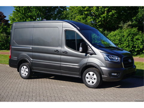 Ford Transit 350M L2H2 Limited AUT-8 165PK BPM VRIJ Navi, Adap. Cruise, 360° Cam, Trekhaak, Xenon!! NR. 271