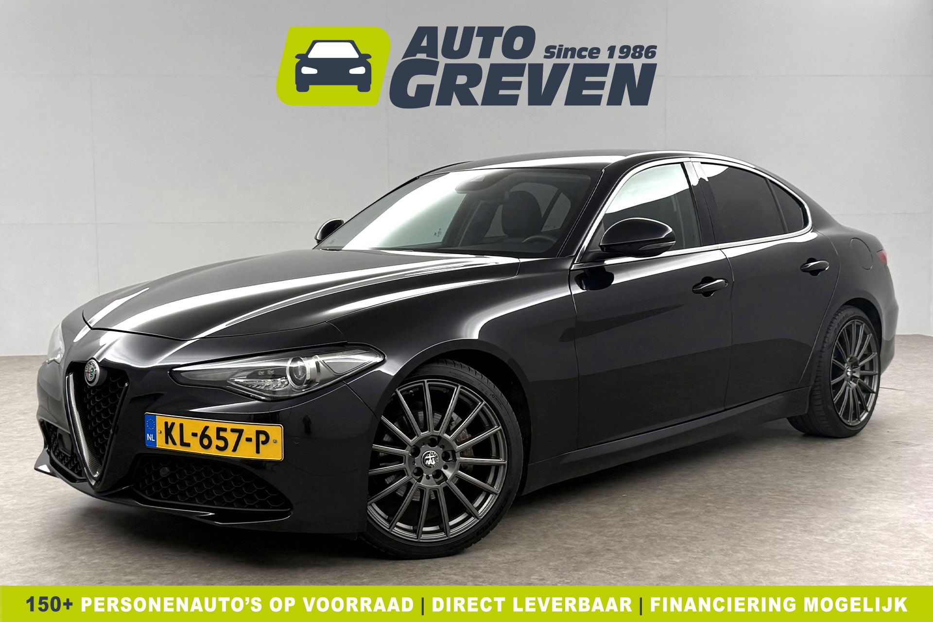Alfa Romeo Giulia 2.2 Eco Business Super 180PK LED Camera Cruise Clima Navigatie Leder 19"LMV