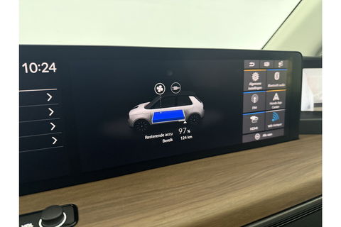 Honda Honda-E Advance 154PK Elektrisch LED Widescreen Zijcamera Spiegel Pano-view 360Camera Cruise Carplay Clima 17"LMV Navi PDC