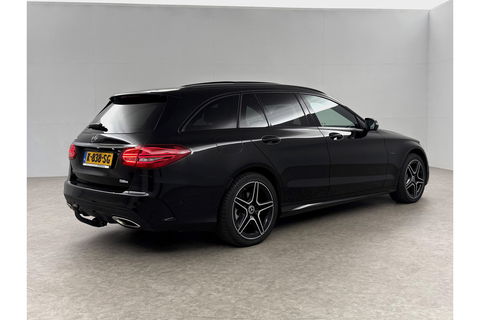 Mercedes-Benz C-Klasse C300e AMG 211PK Pano 360Camera Trekhaak Sfeerverl. Carplay Clima LED Navi Stoelverwarming