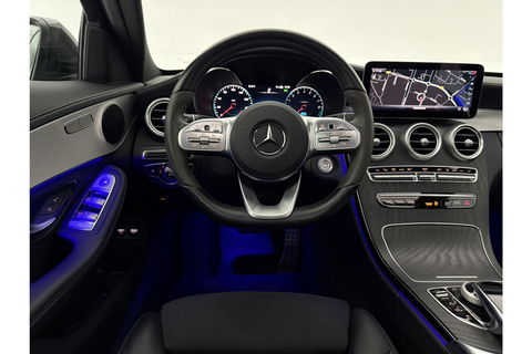 Mercedes-Benz C-Klasse C300e AMG 211PK Pano 360Camera Trekhaak Sfeerverl. Carplay Clima LED Navi Stoelverwarming
