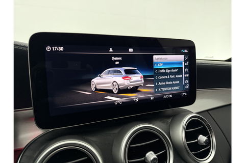 Mercedes-Benz C-Klasse C300e AMG 211PK Pano 360Camera Trekhaak Sfeerverl. Carplay Clima LED Navi Stoelverwarming