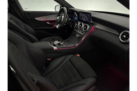 Mercedes-Benz C-Klasse C300e AMG 211PK Pano 360Camera Trekhaak Sfeerverl. Carplay Clima LED Navi Stoelverwarming