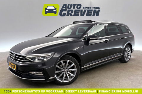 Volkswagen Passat 1.5 TSI 150PK R-Line DSG Pano Virtual Trekhaak LED ACC Camera Clima Carplay Leder Navi 18"LMV PDC